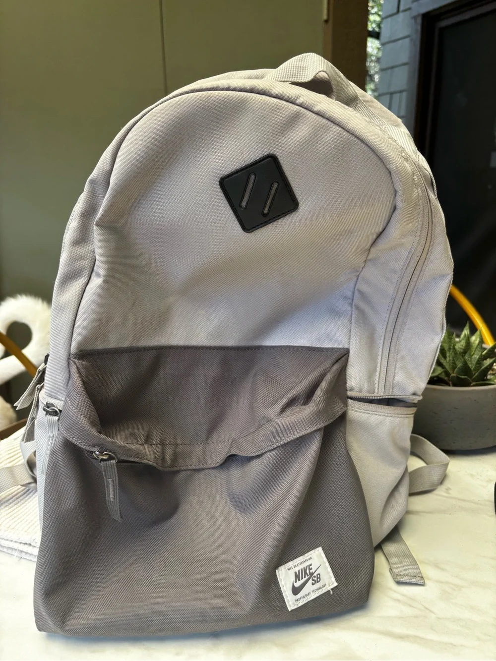 Nike SB Two-Tone Light and Dark Gray Backpack